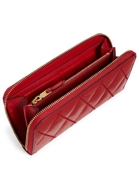 red givenchy wallet|givenchy wallet price.